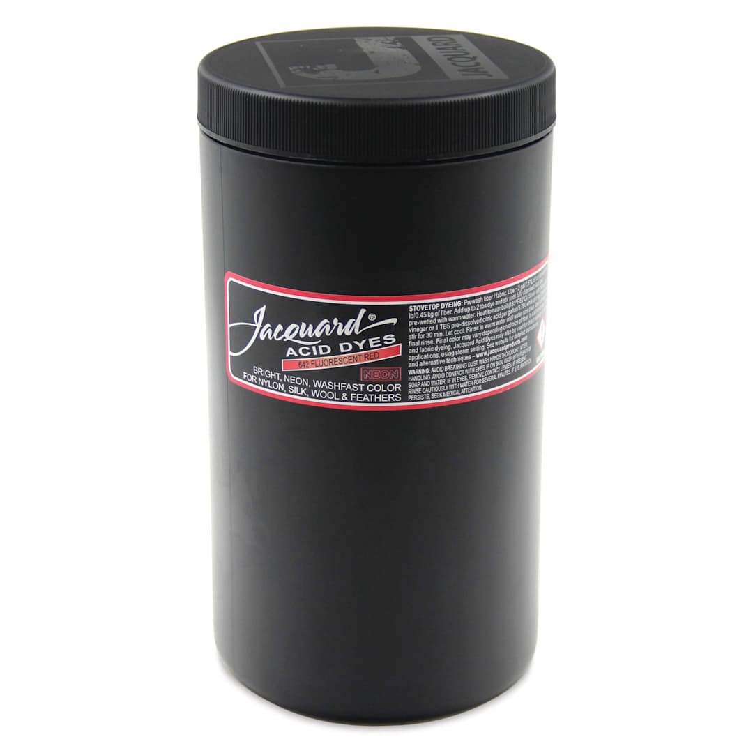 Open in modal - Jacquard Acid Dye - Fluorescent Red, 16 oz