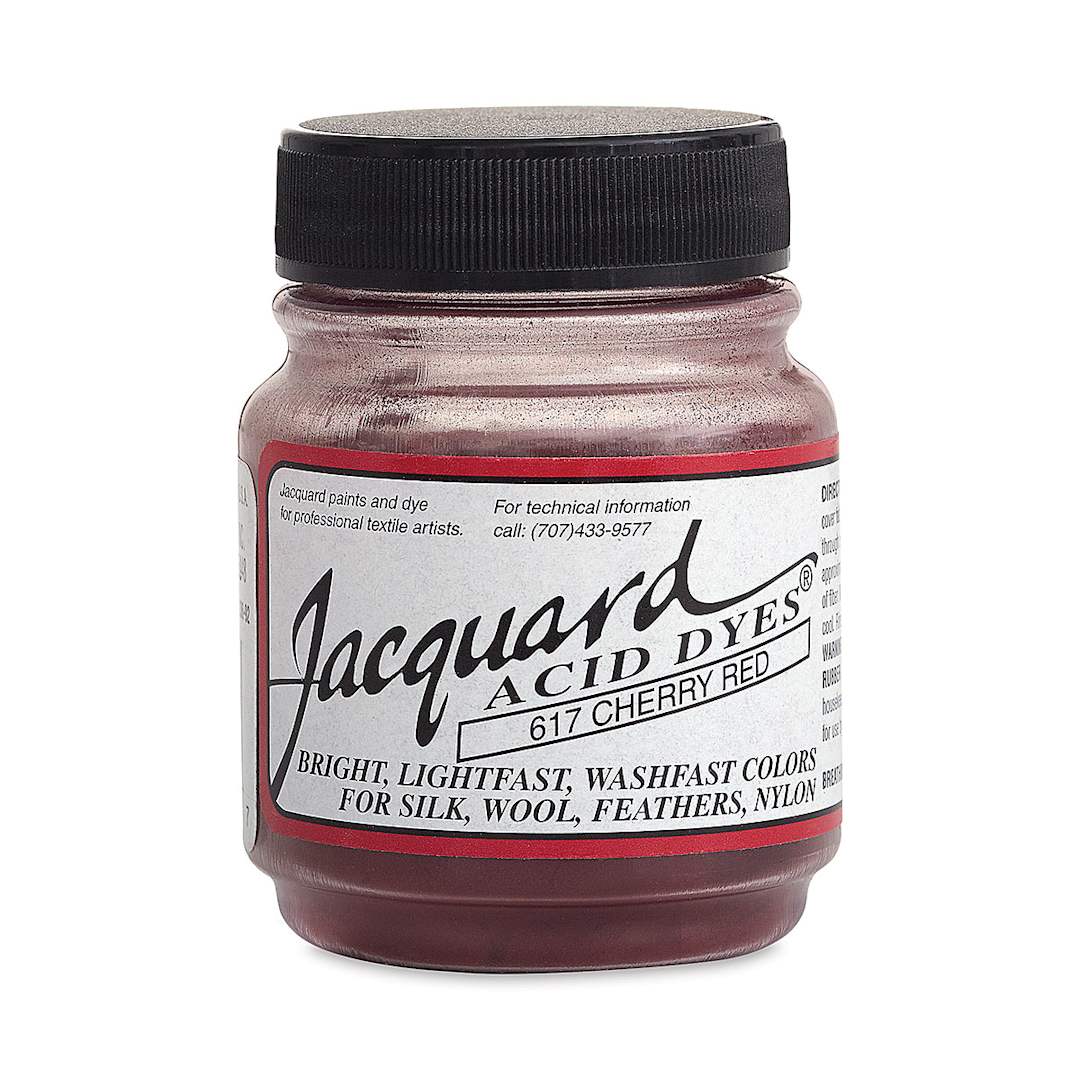 Open in modal - Jacquard Acid Dye - Cherry Red, 0.5 oz