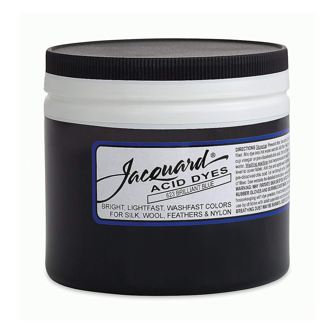 Open in modal - Jacquard Acid Dye - Brilliant Blue, 8 oz