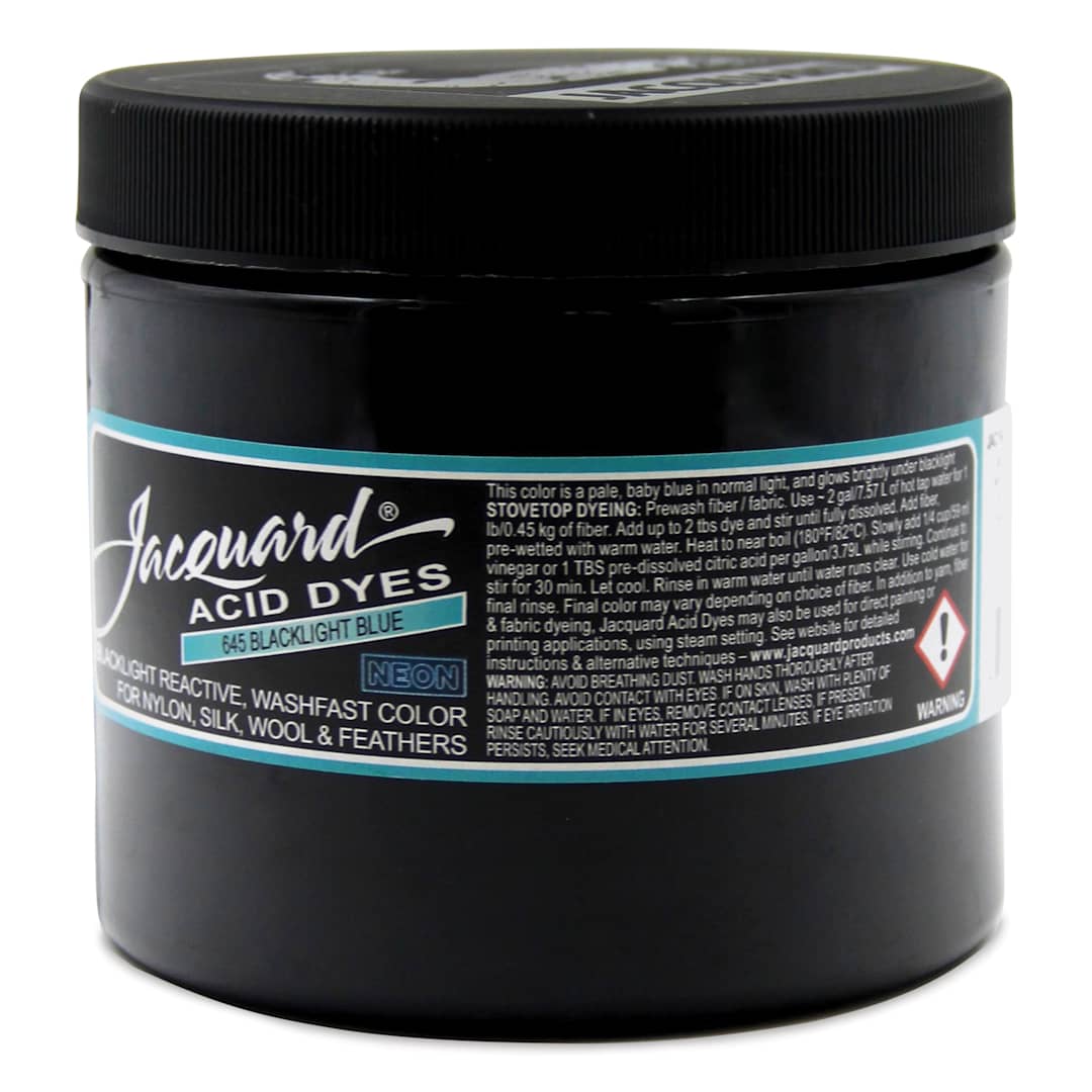 Open in modal - Jacquard Acid Dye - Blacklight Blue, 8 oz