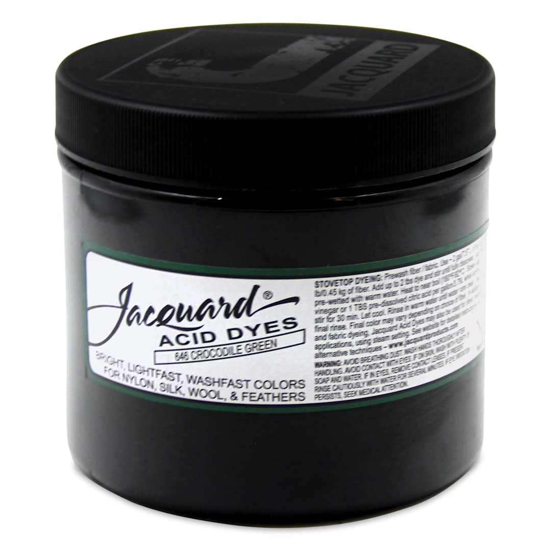 Open in modal - Jacquard Acid Dye - Crocodile Green, 8 oz