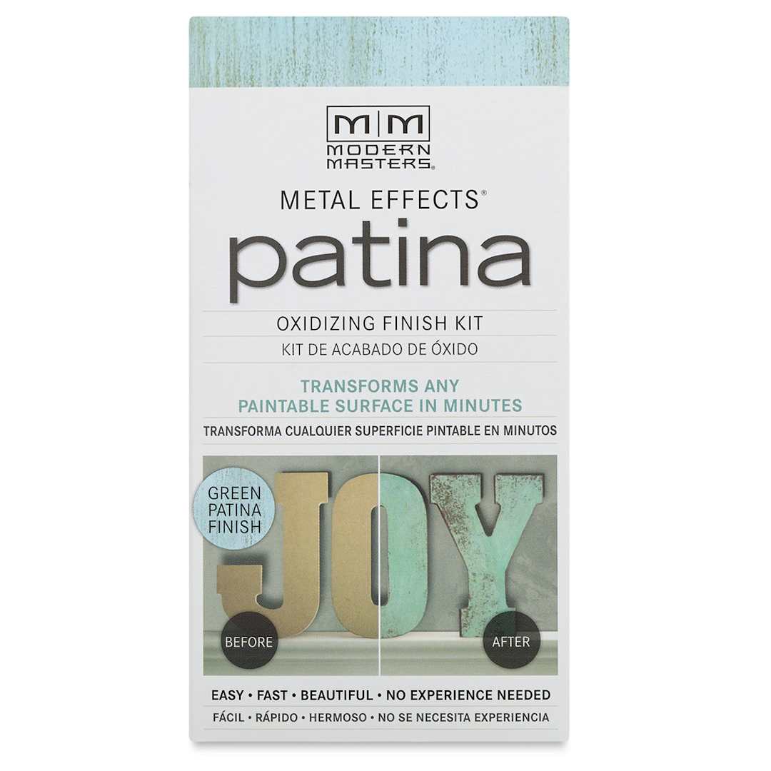 Open in modal - Metal Effects Patina Oxidizing Finish Kit, Green Patina front of package
