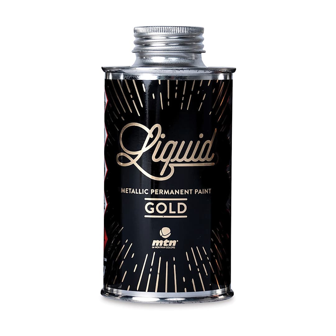 Open in modal - MTN Liquid Metallic Paint - Gold, 200 ml