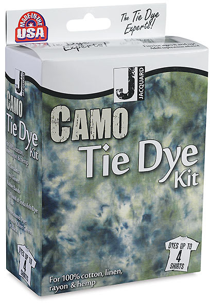 Open in modal - Jacquard Camo Tie Dye Kit - Front of package at slight angle
