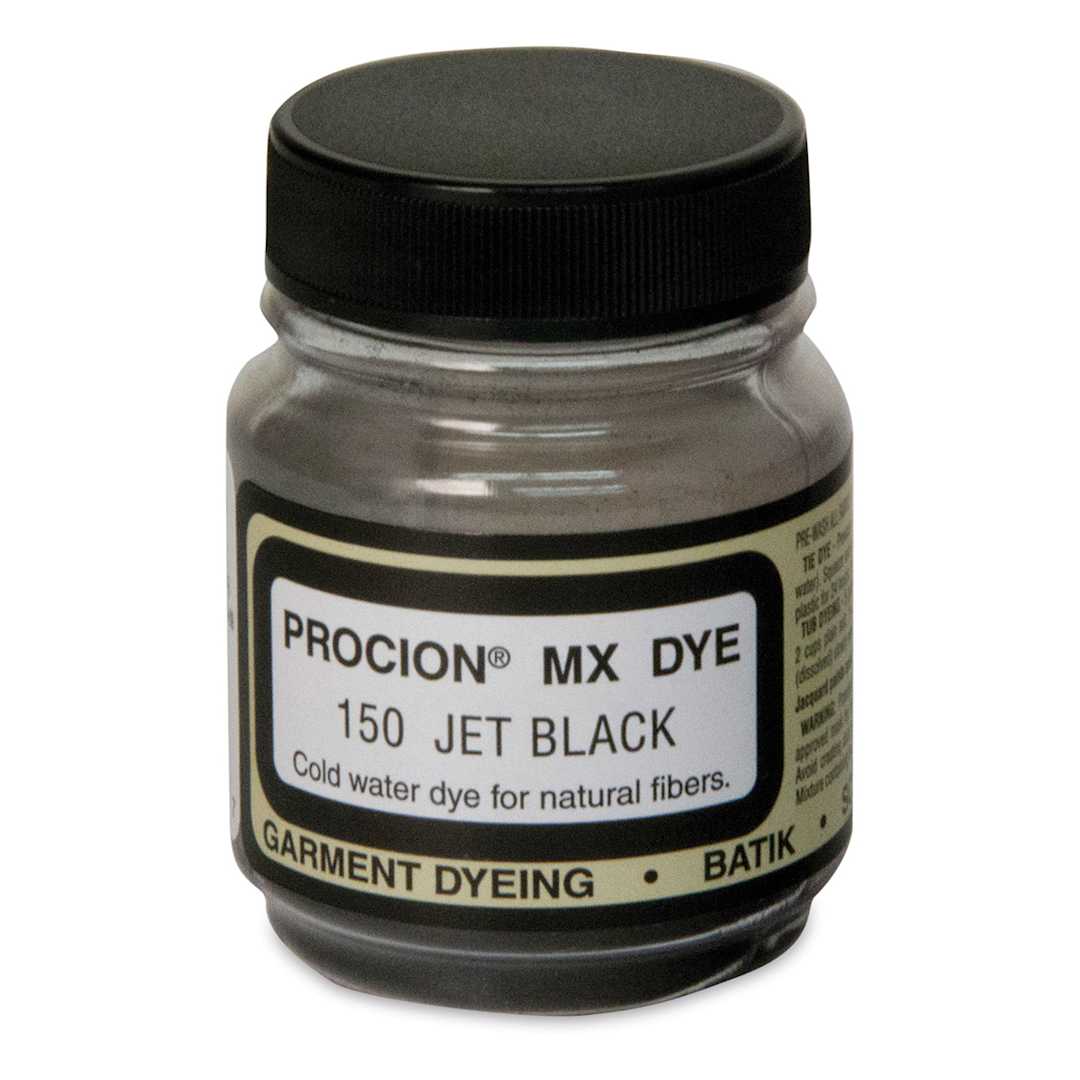 Open in modal - Jacquard Procion MX Fiber Reactive Cold Water Dye - Jet Black, 2/3 oz jar