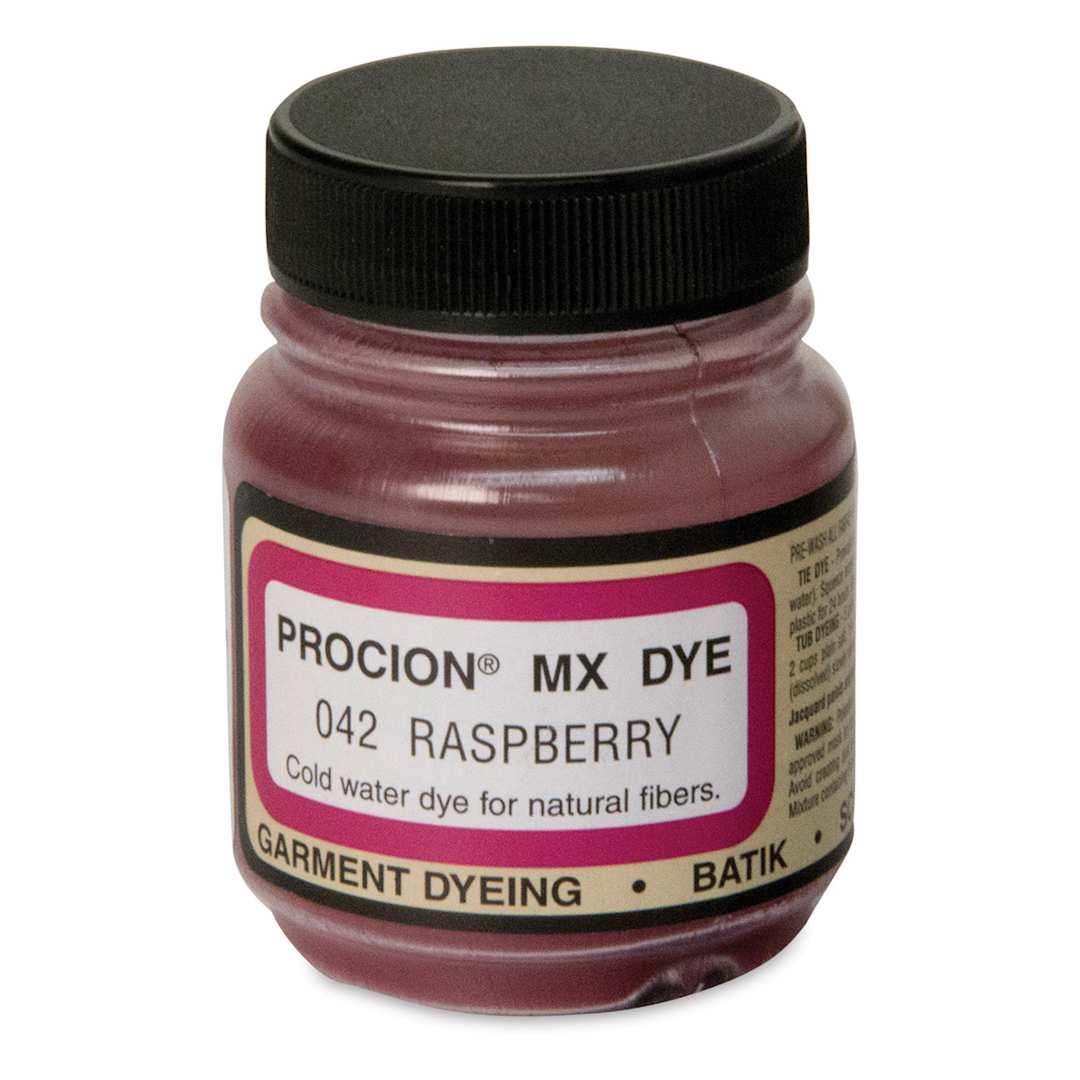 Open in modal - Jacquard Procion MX Fiber Reactive Cold Water Dye - Raspberry, 2/3 oz jar