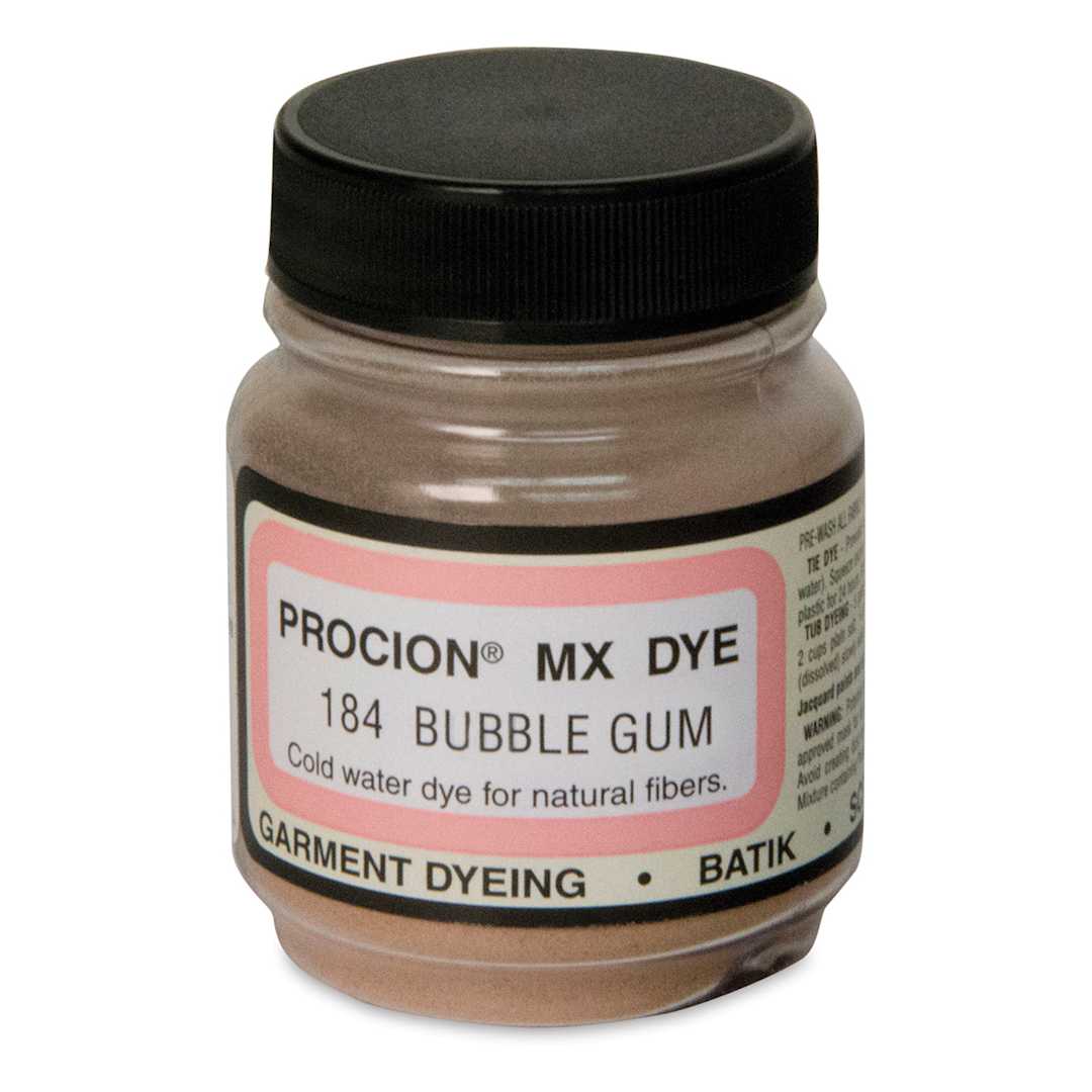 Open in modal - Jacquard Procion MX Fiber Reactive Cold Water Dye - Bubble Gum, 2/3 oz jar