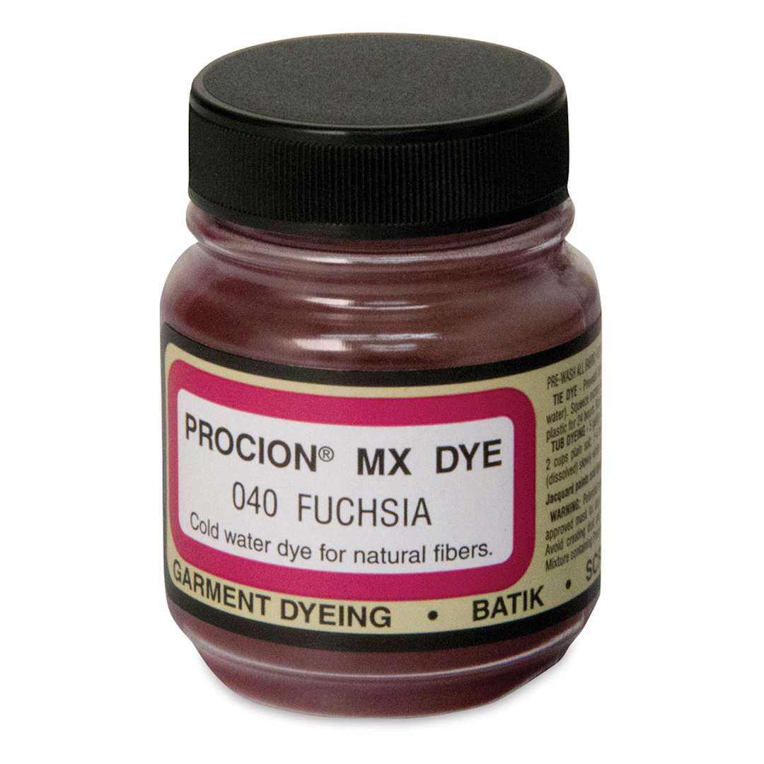 Open in modal - Jacquard Procion MX Fiber Reactive Cold Water Dye - Fuchsia, 2/3 oz jar