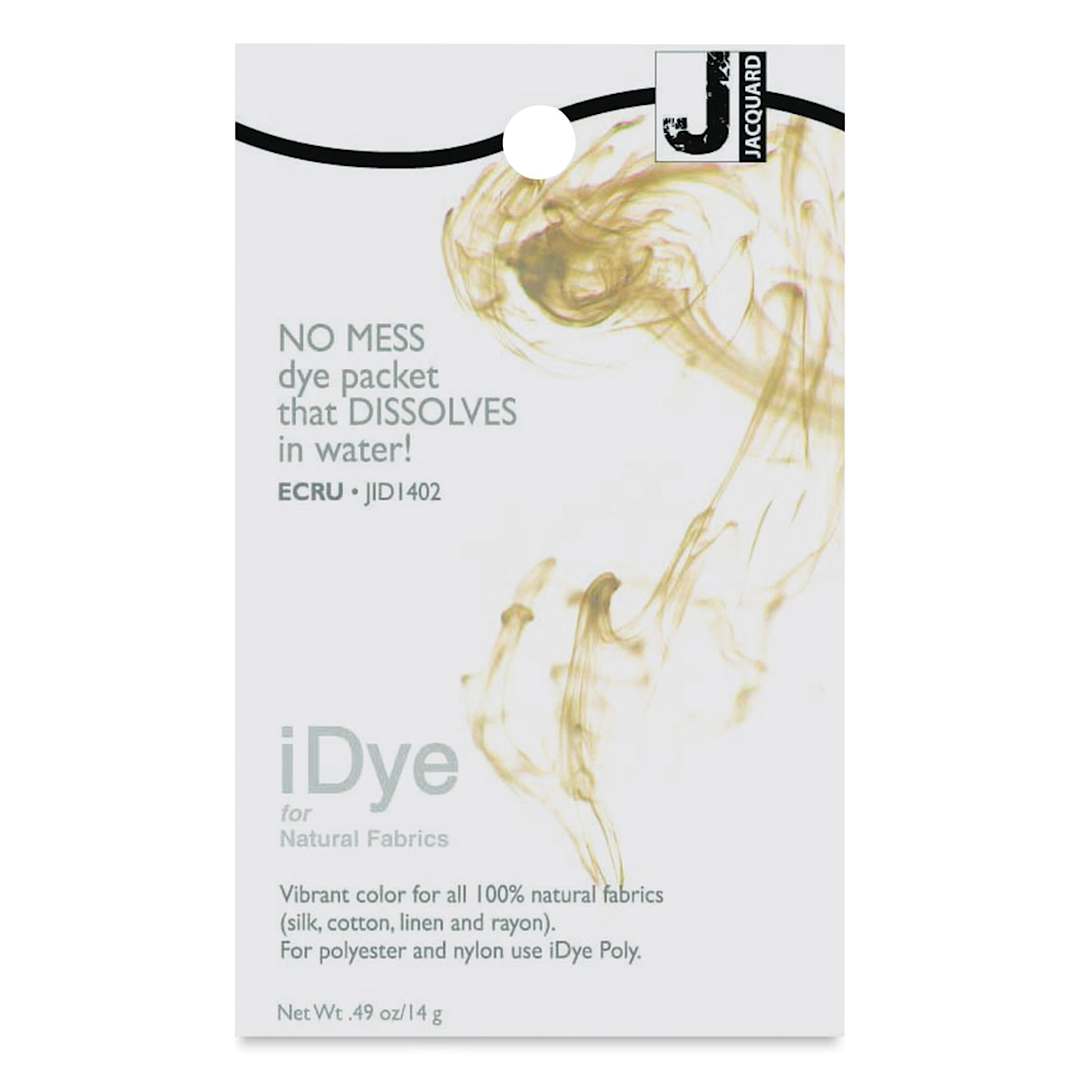 Open in modal - Jacquard iDye - Ecru, Natural Fabrics, 14 g packet