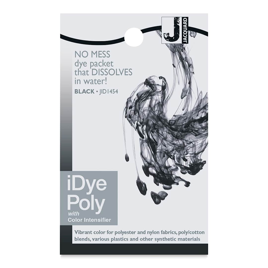 Open in modal - Jacquard iDye - Black, Polyester / Nylon, 14 g packet