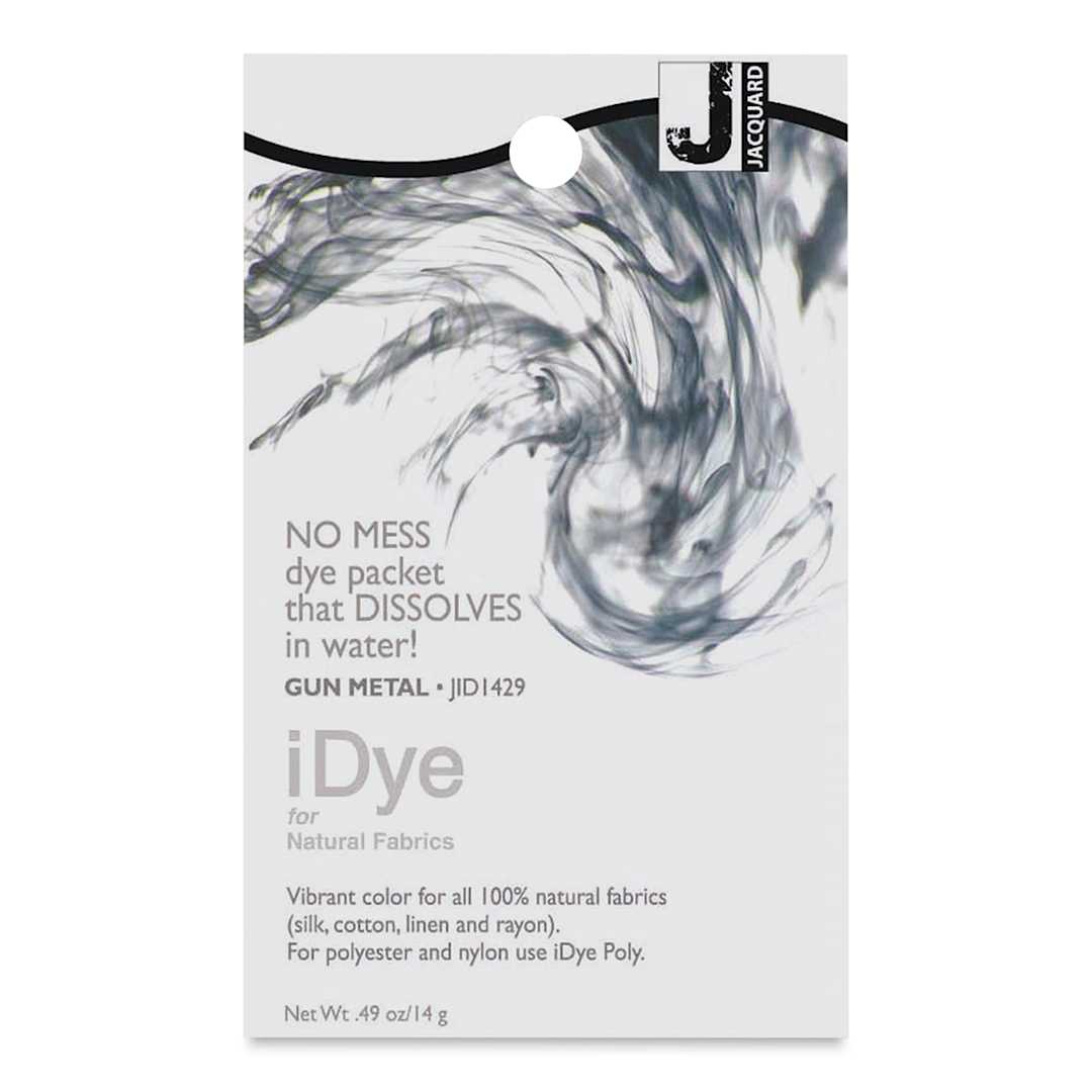 Open in modal - Jacquard iDye - Gun Metal, Natural Fabrics, 14 g packet