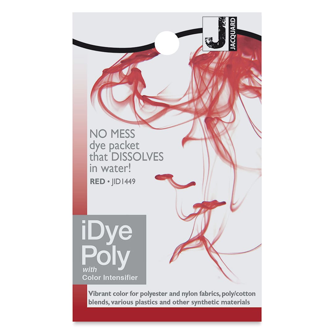 Open in modal - Jacquard iDye - Red, Polyester / Nylon,  14 g packet