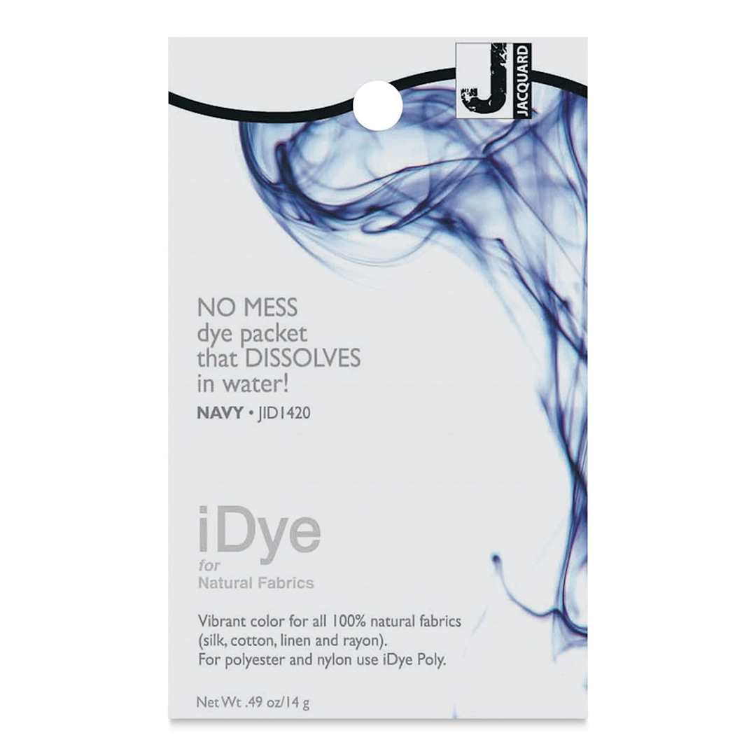 Open in modal - Jacquard iDye - Navy, Natural Fabrics, 14 g packet