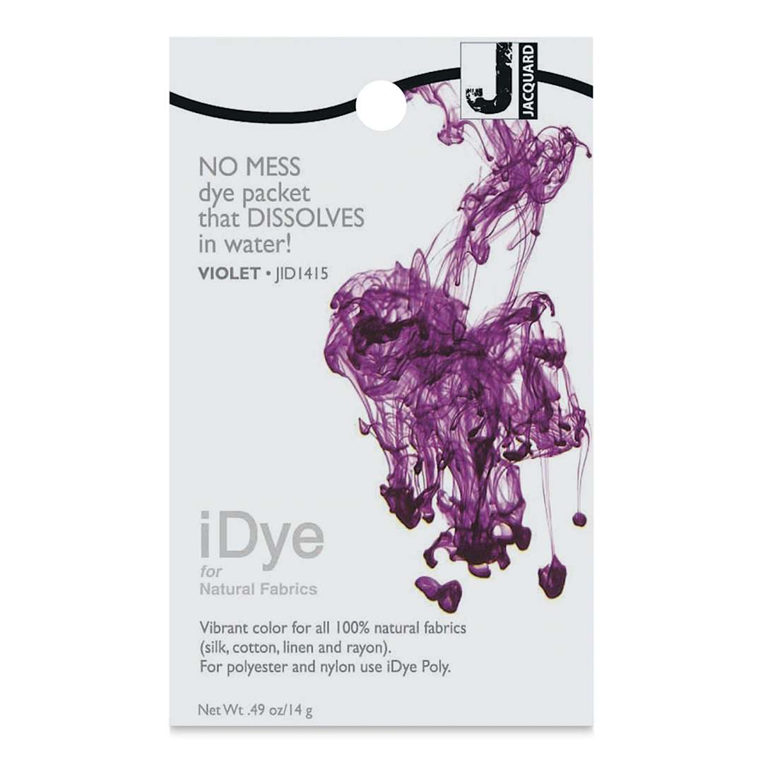 Open in modal - Jacquard iDye - Violet, Natural Fabrics, 14 g packet