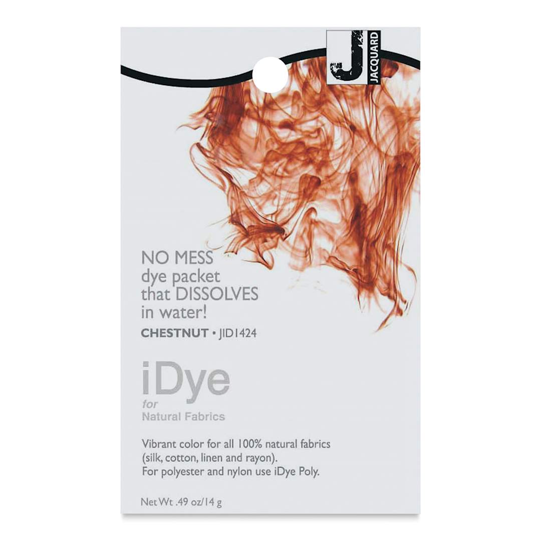 Open in modal - Jacquard iDye - Chestnut, Natural Fabrics, 14 g packet