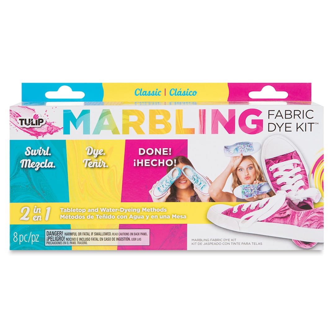Open in modal - Tulip Marbling Fabric Dye Kit