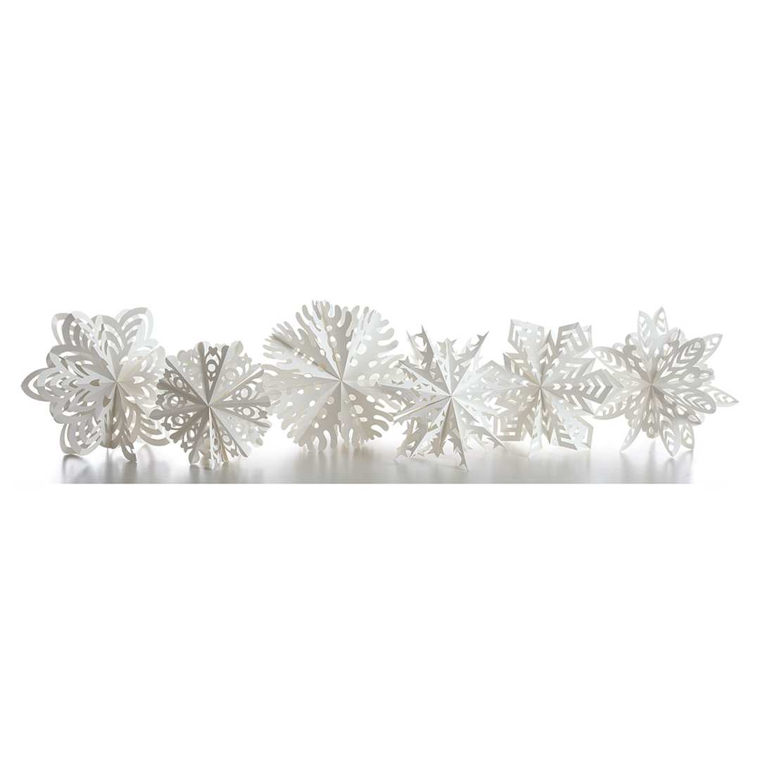 Open in modal - Creative Co-Op Paper Snowflakes