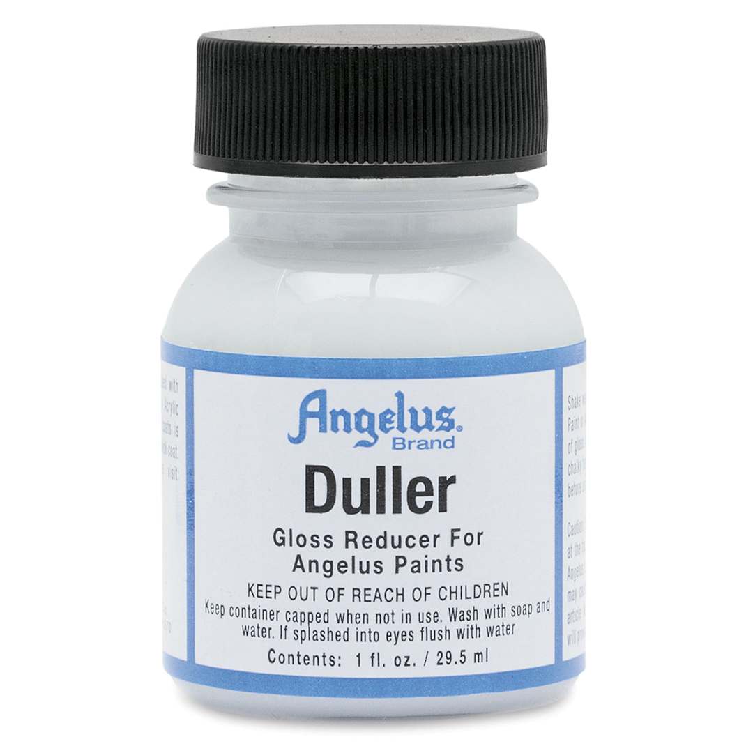 Open in modal - Angelus Leather Paint Duller - Front of 1 oz bottle
