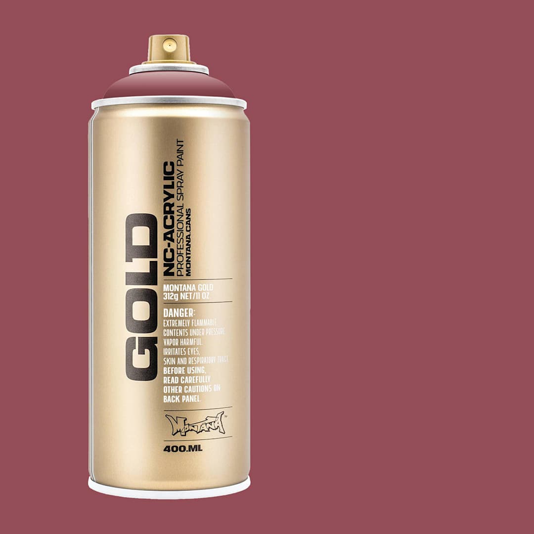 Open in modal - Montana Gold Acrylic Professional Spray Paint - Lip, 400 ml (Spray can with color swatch)
