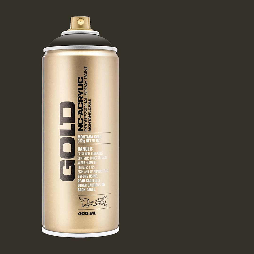 Open in modal - Montana Gold Acrylic Professional Spray Paint - Concrete, 400 ml (Spray can with color swatch)