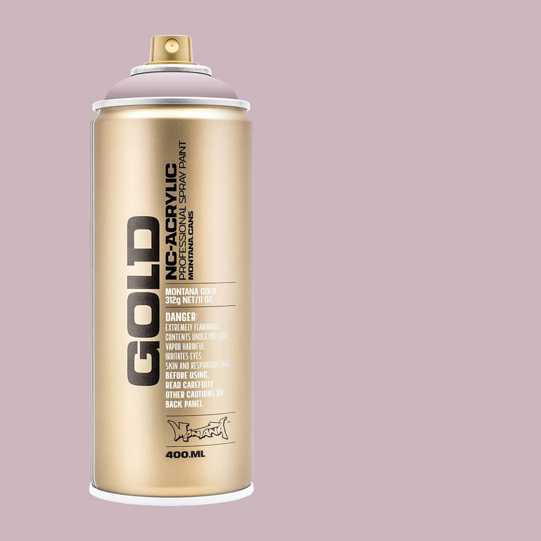 Open in modal - Montana Gold Acrylic Professional Spray Paint - Paris, 400 ml (Spray can with color swatch)