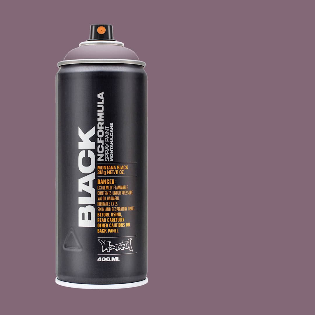Open in modal - Montana Black Spray Paint - Kidney, 400 ml can with swatch