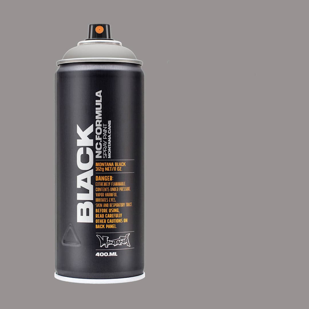 Open in modal - Montana Black Spray Paint - Ghetto, 400 ml can with swatch