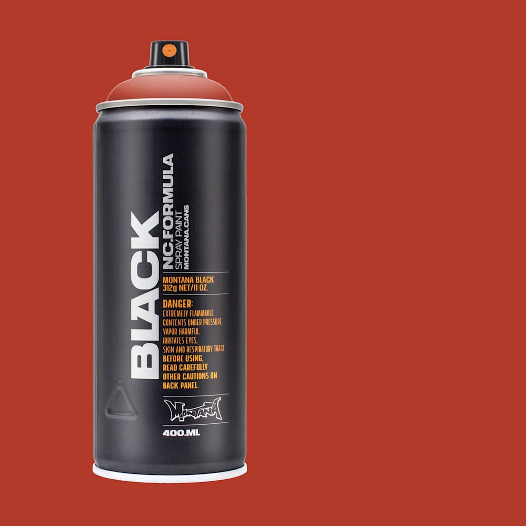 Open in modal - Montana Black Spray Paint - Falling, 400 ml can with swatch