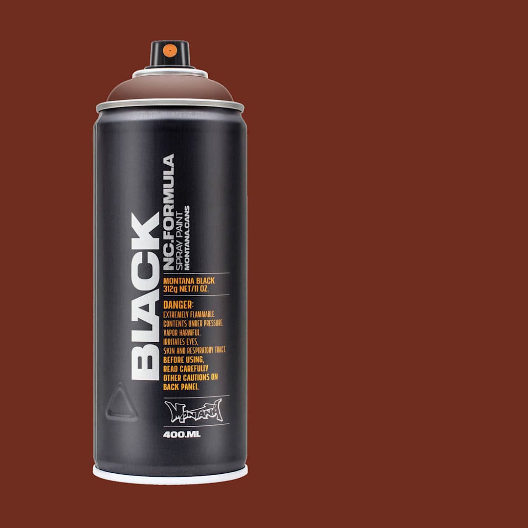 Open in modal - Montana Black Spray Paint - Pecan Nut, 400 ml can with swatch