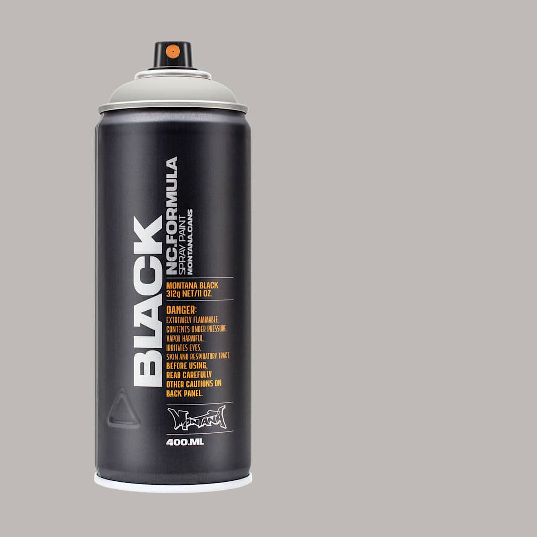 Open in modal - Montana Black Spray Paint - Mouse, 400 ml can with swatch