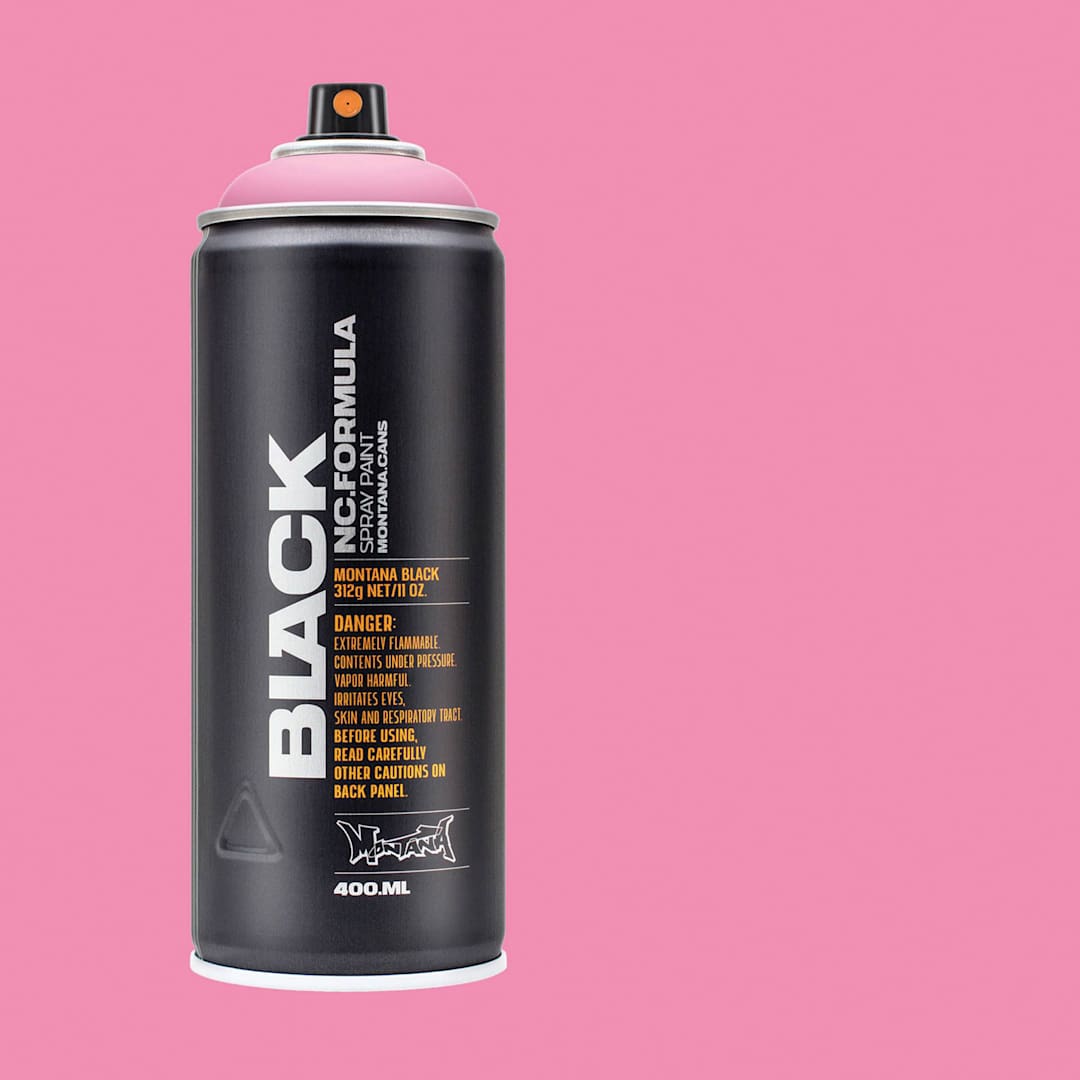 Open in modal - Montana Black Spray Paint - Pink Cadillac, 400 ml can with swatch