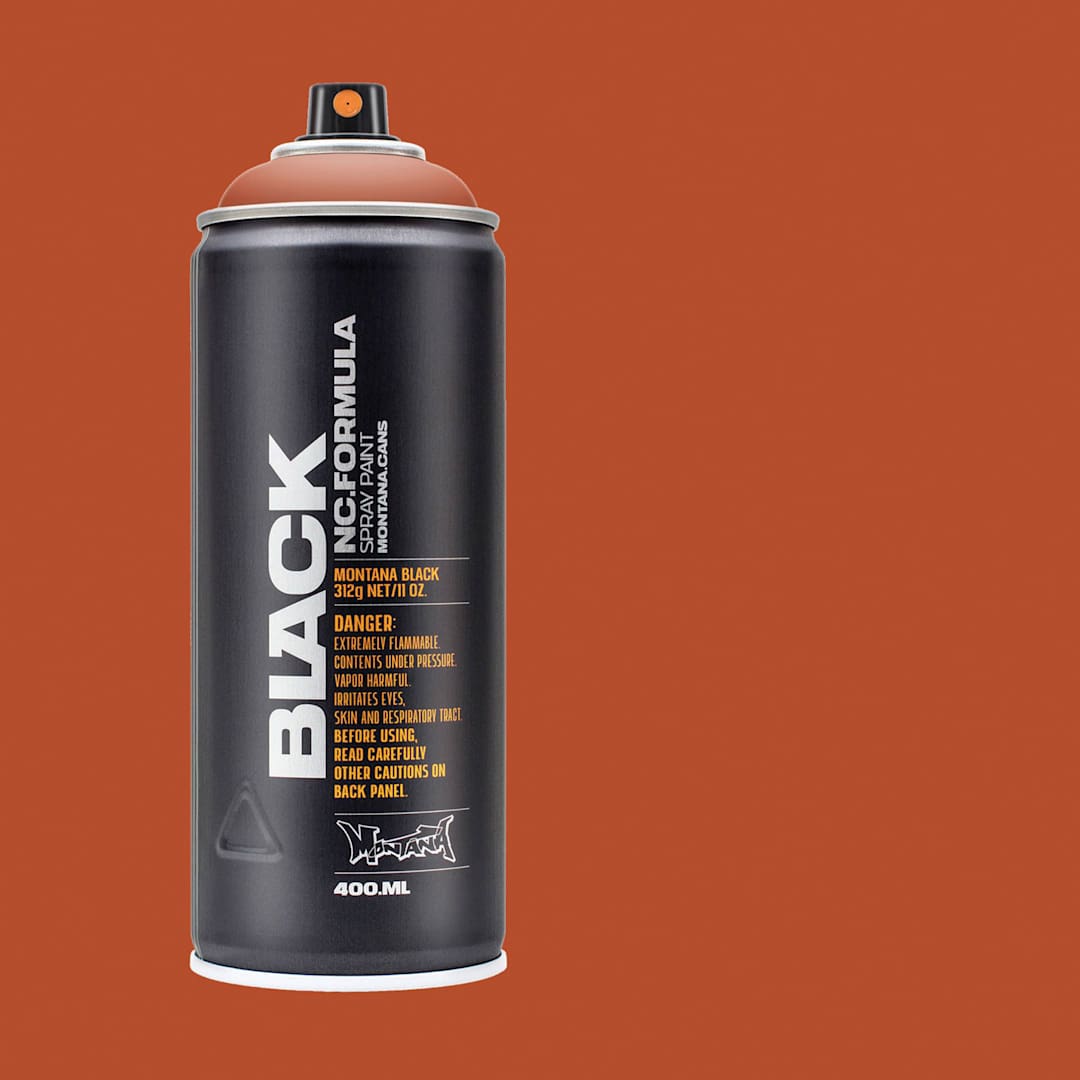 Open in modal - Montana Black Spray Paint - Hazle, 400 ml can with swatch