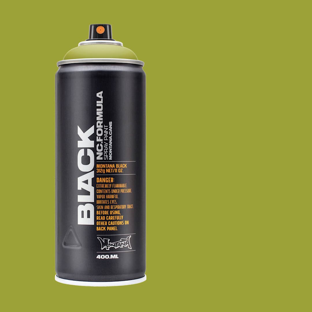 Open in modal - Montana Black Spray Paint - Oasis, 400 ml can with swatch