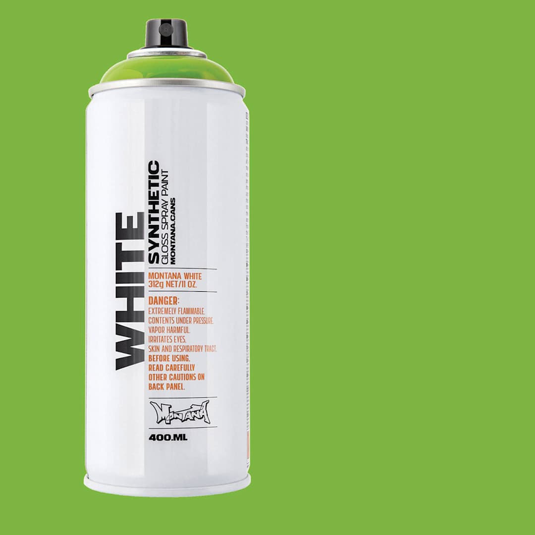Open in modal - Montana White Spray Paint - Caipirinha, 400 ml, Spray Can with Swatch