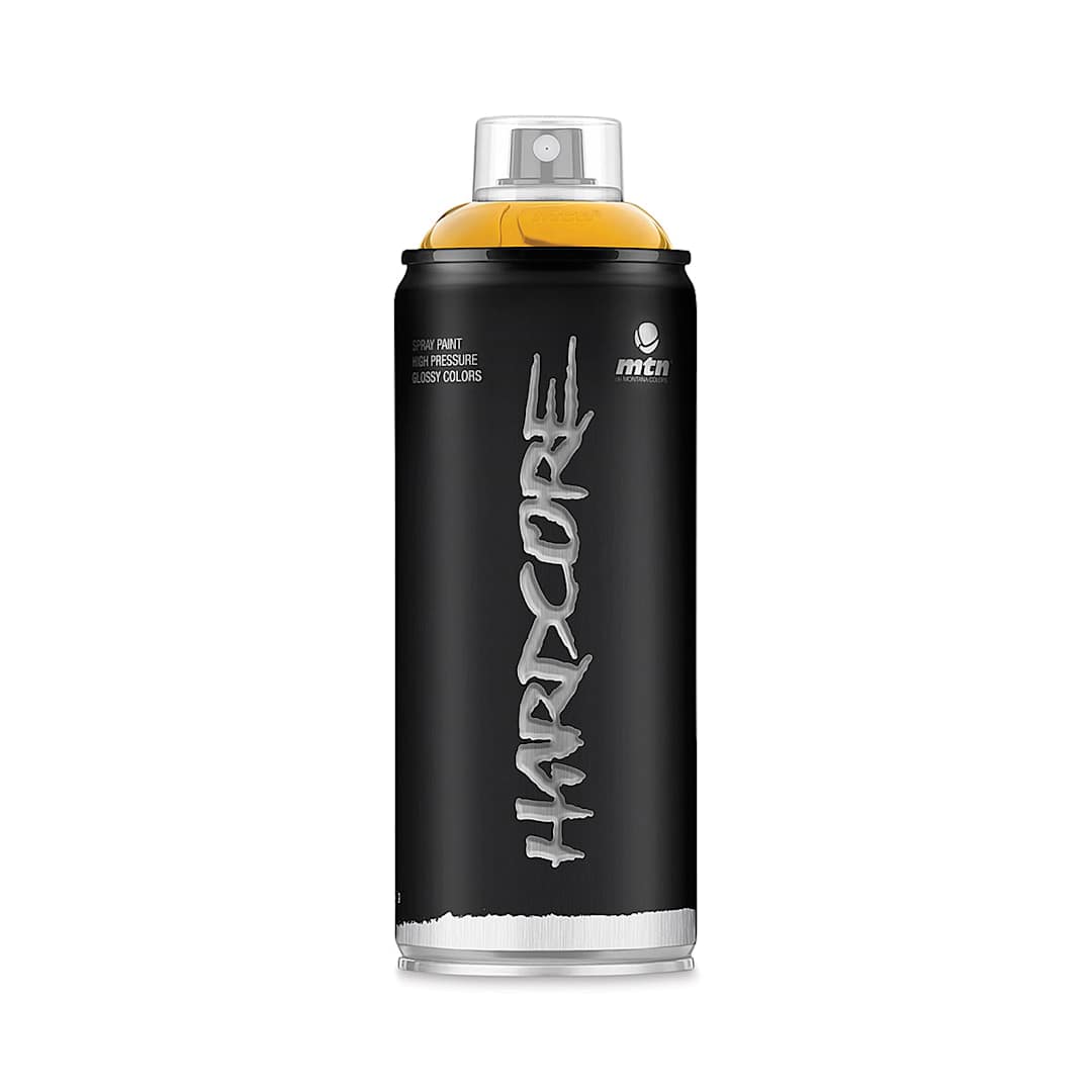 Open in modal - MTN Hardcore 2 Spray Paint  - Luxor Yellow, 400 ml can