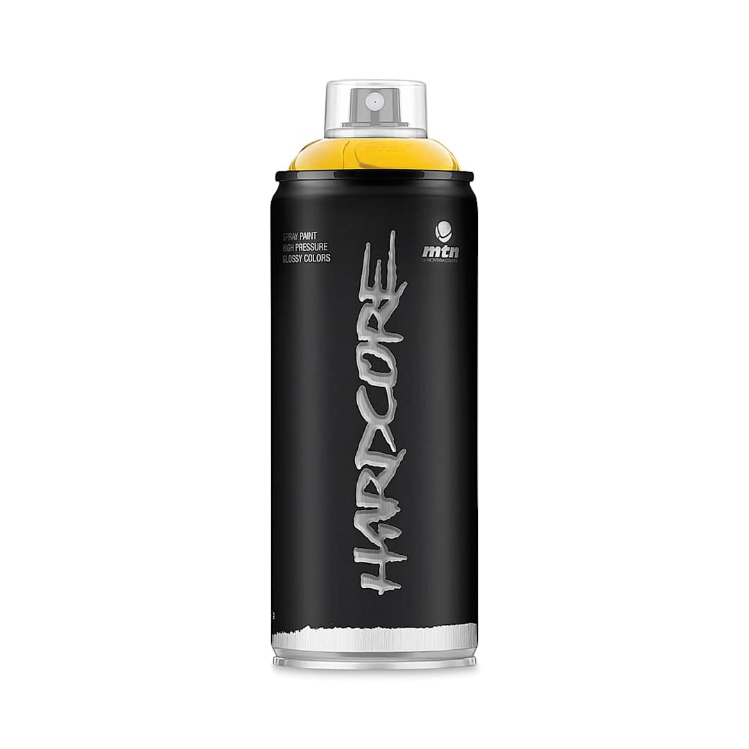 Open in modal - MTN Hardcore 2 Spray Paint  - Ganges Yellow, 400 ml can