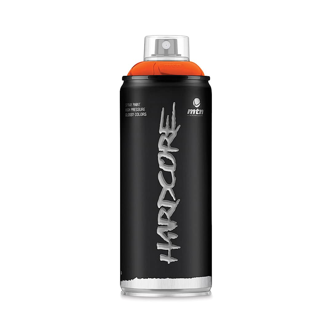 Open in modal - MTN Hardcore 2 Spray Paint  - Orange, 400 ml can