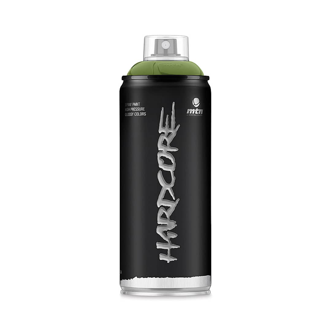 Open in modal - MTN Hardcore 2 Spray Paint  - Khaki Green, 400 ml can