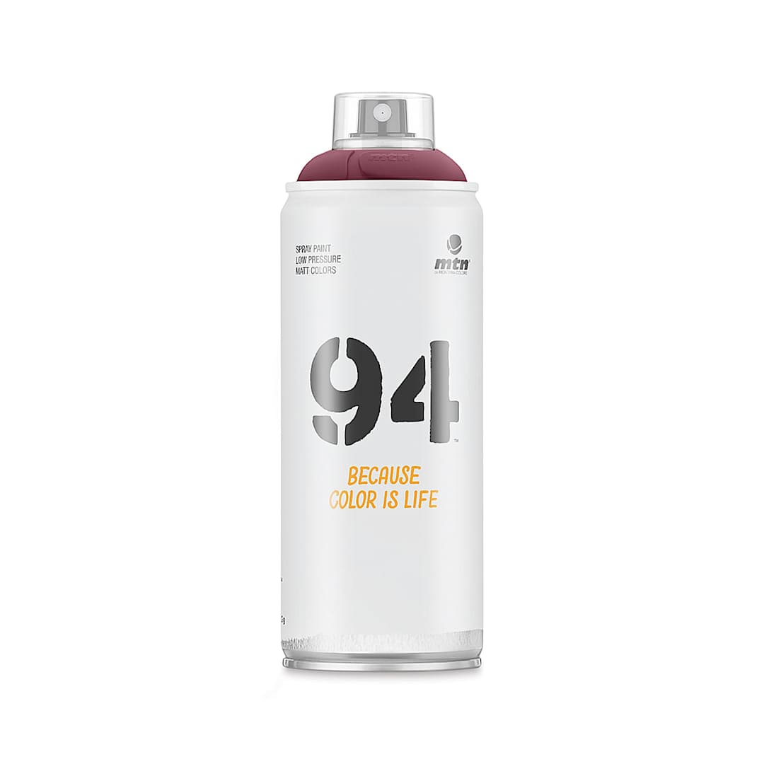 Open in modal - MTN 94 Spray Paint - Biacora Red, 400 ml (front of can)