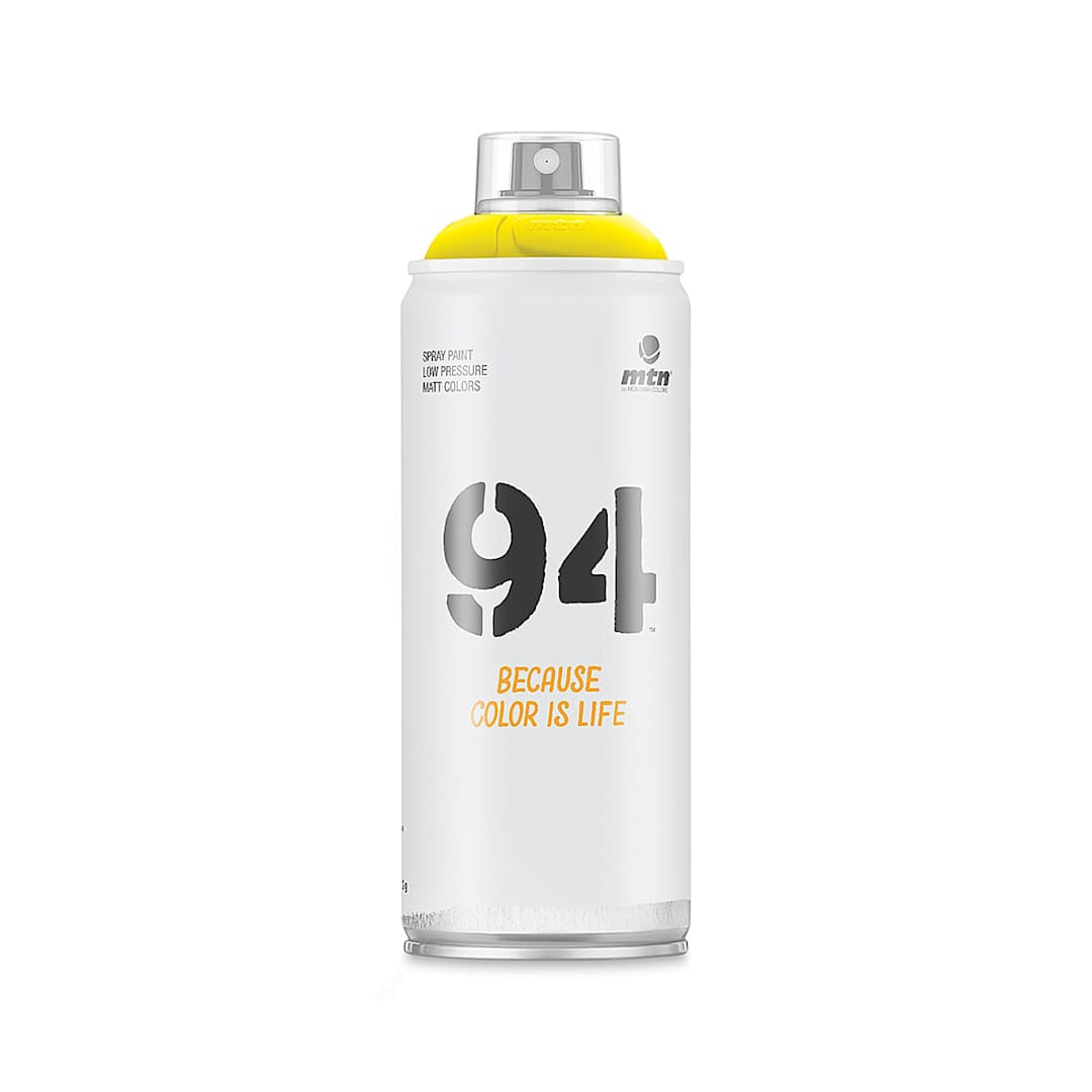Open in modal - MTN 94 Spray Paint - Sulfur Yellow, 400 ml can