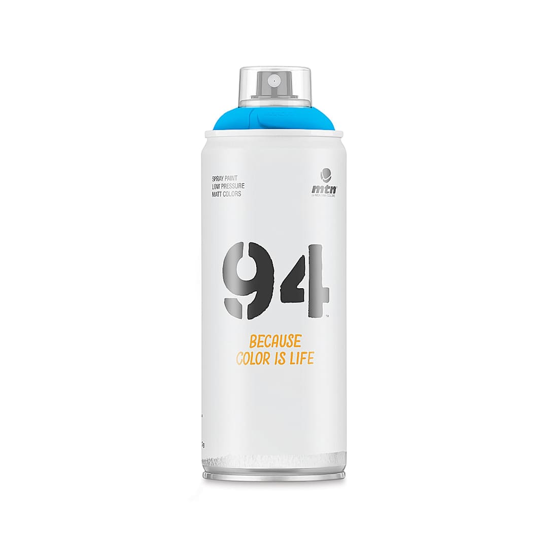 Open in modal - MTN 94 Spray Paint - Fluorescent Blue, 400 ml can