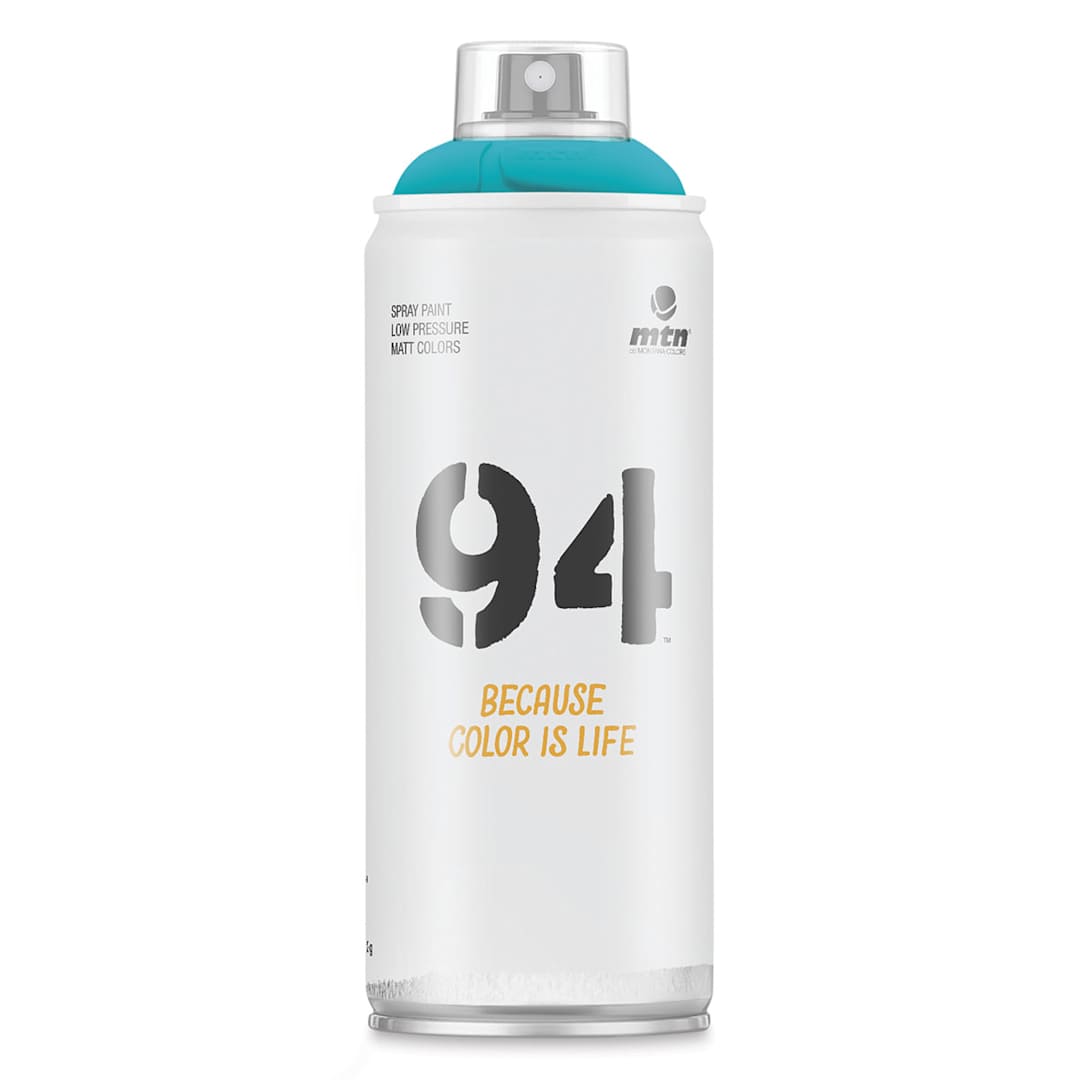 Open in modal - MTN 94 Spray Paint - Cyan, 400 ml can