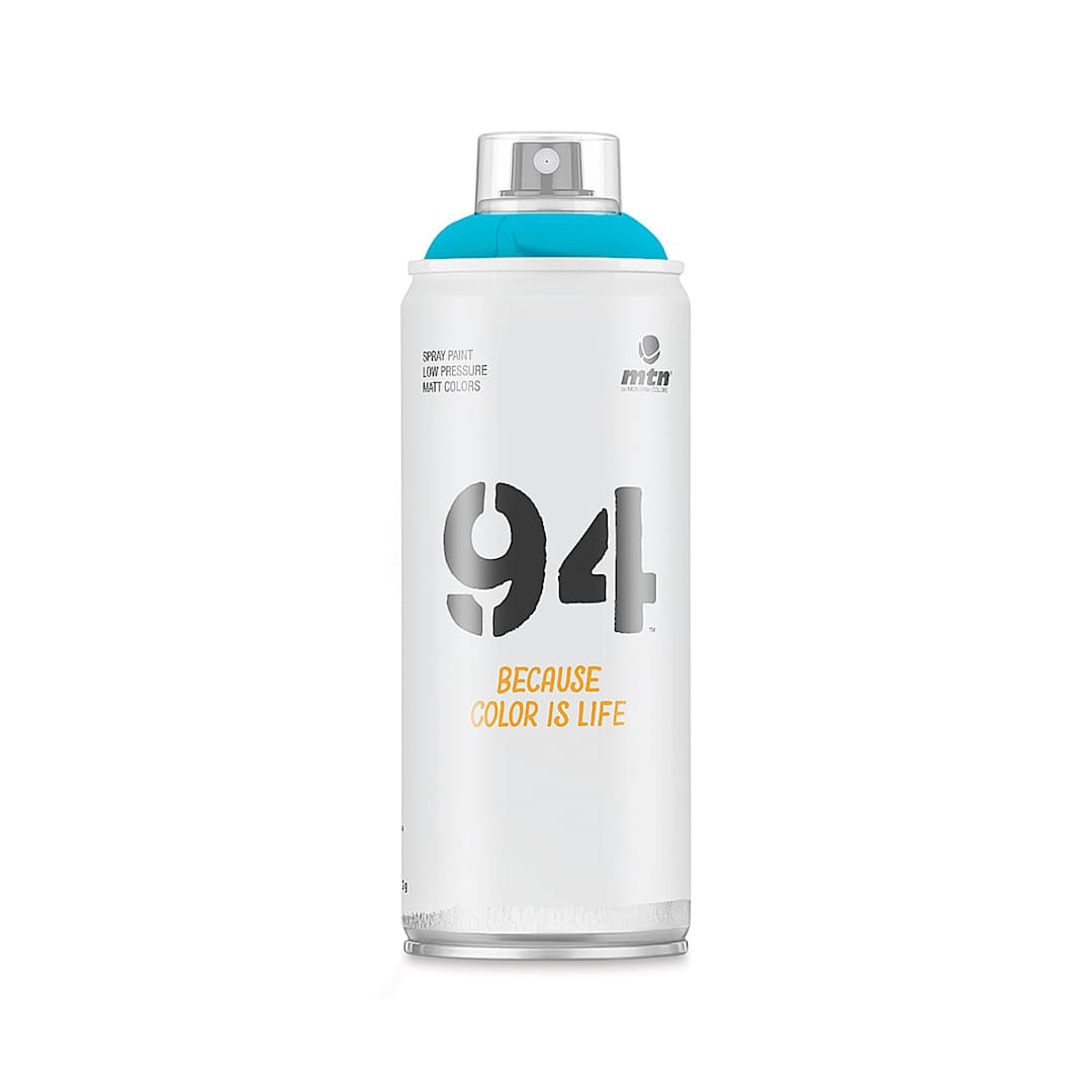Open in modal - MTN 94 Spray Paint - Genesis Blue, 400 ml (front of can)