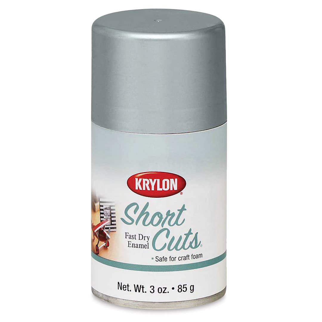 Open in modal - Krylon Short Cuts Spray Paint - Chrome (Metallic), 3 oz