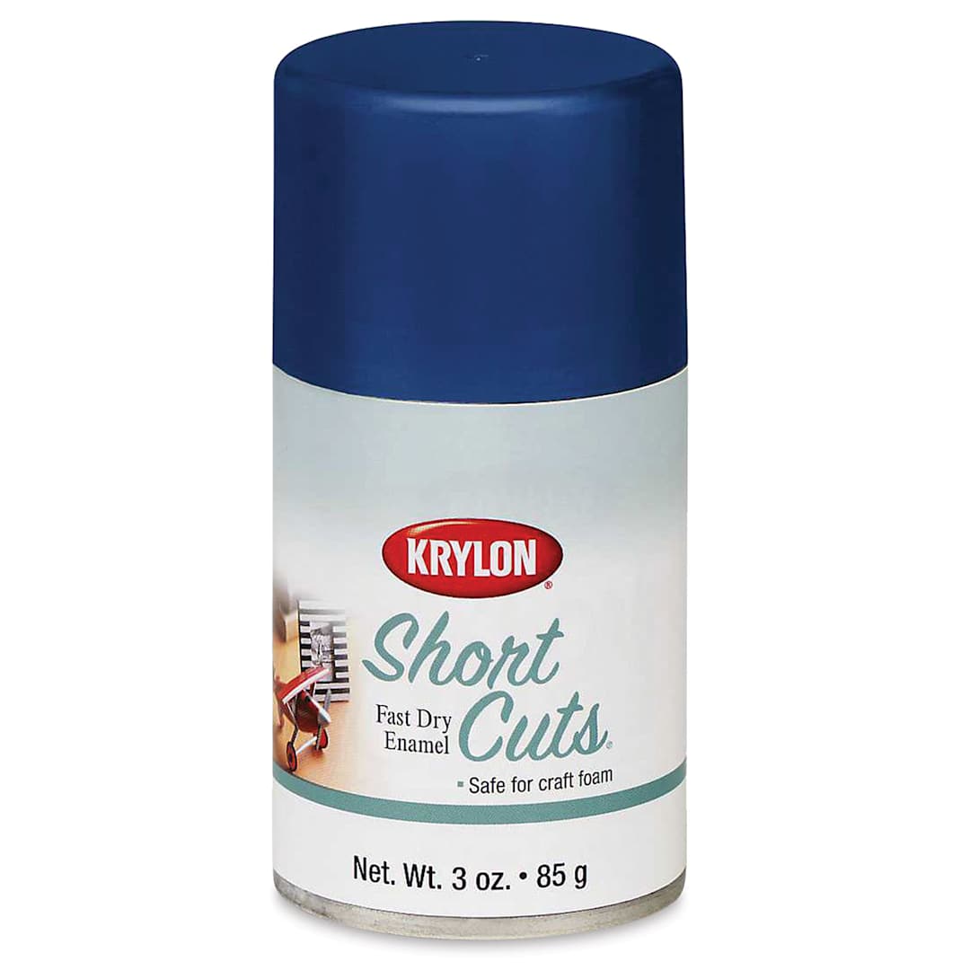 Open in modal - Krylon Short Cuts Spray Paint - Forever Blue, 3 oz