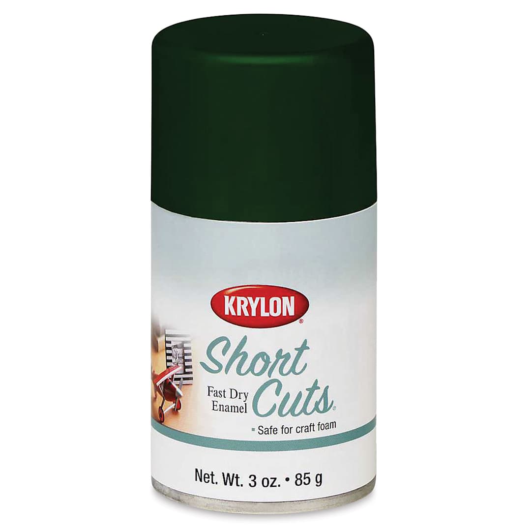 Open in modal - Krylon Short Cuts Spray Paint - Hunter Green, 3 oz