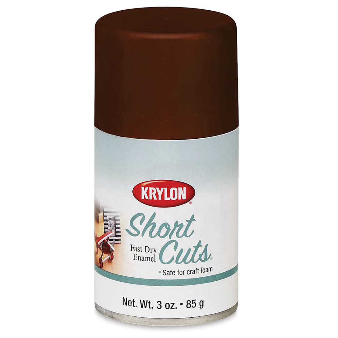 Open in modal - Krylon Short Cuts Spray Paint - Espresso, 3 oz