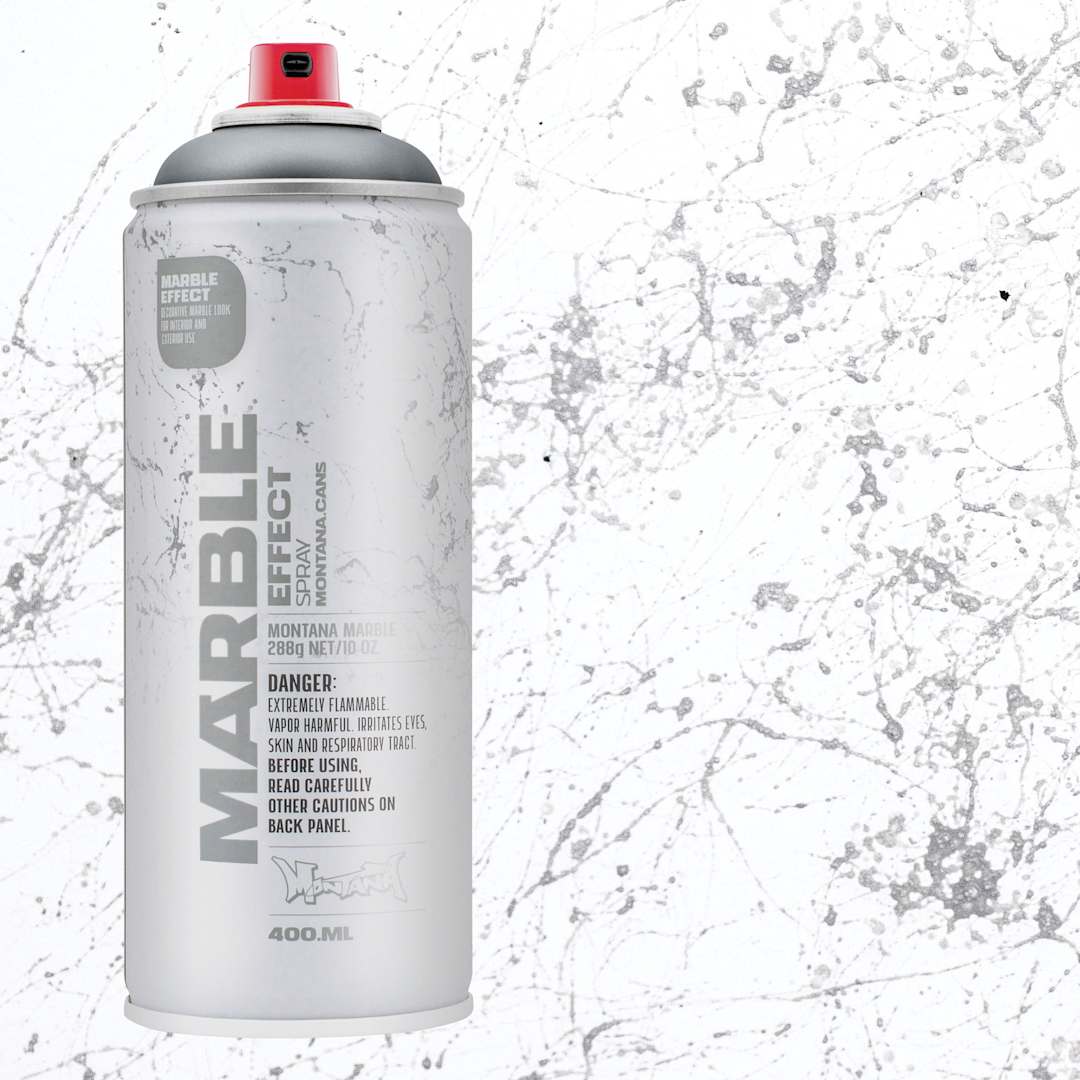 Open in modal - Montana Marble Effect Spray - Grey, 11 oz and swatch