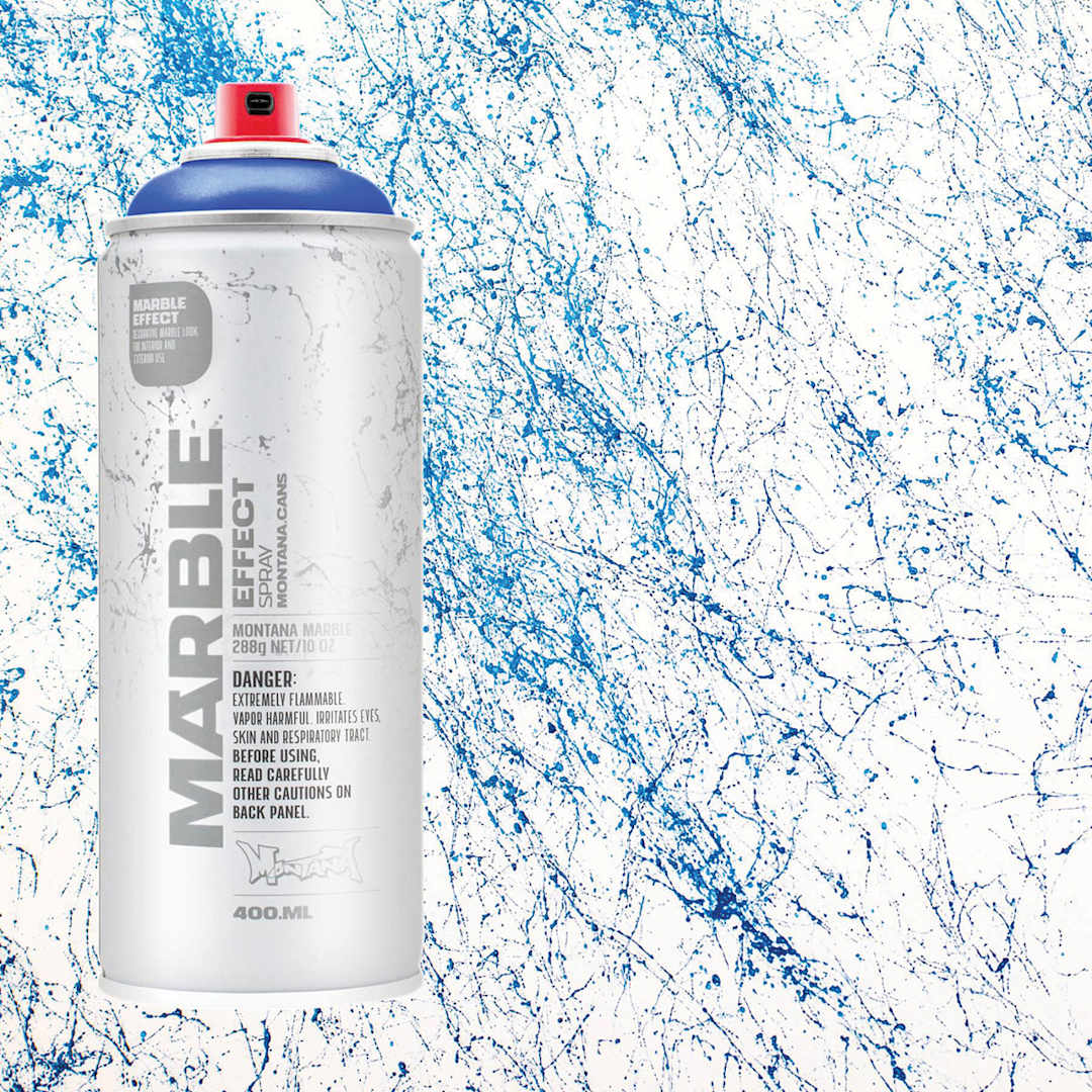 Open in modal - Montana Marble Effect Spray - Marble Blue, 11 oz and swatch