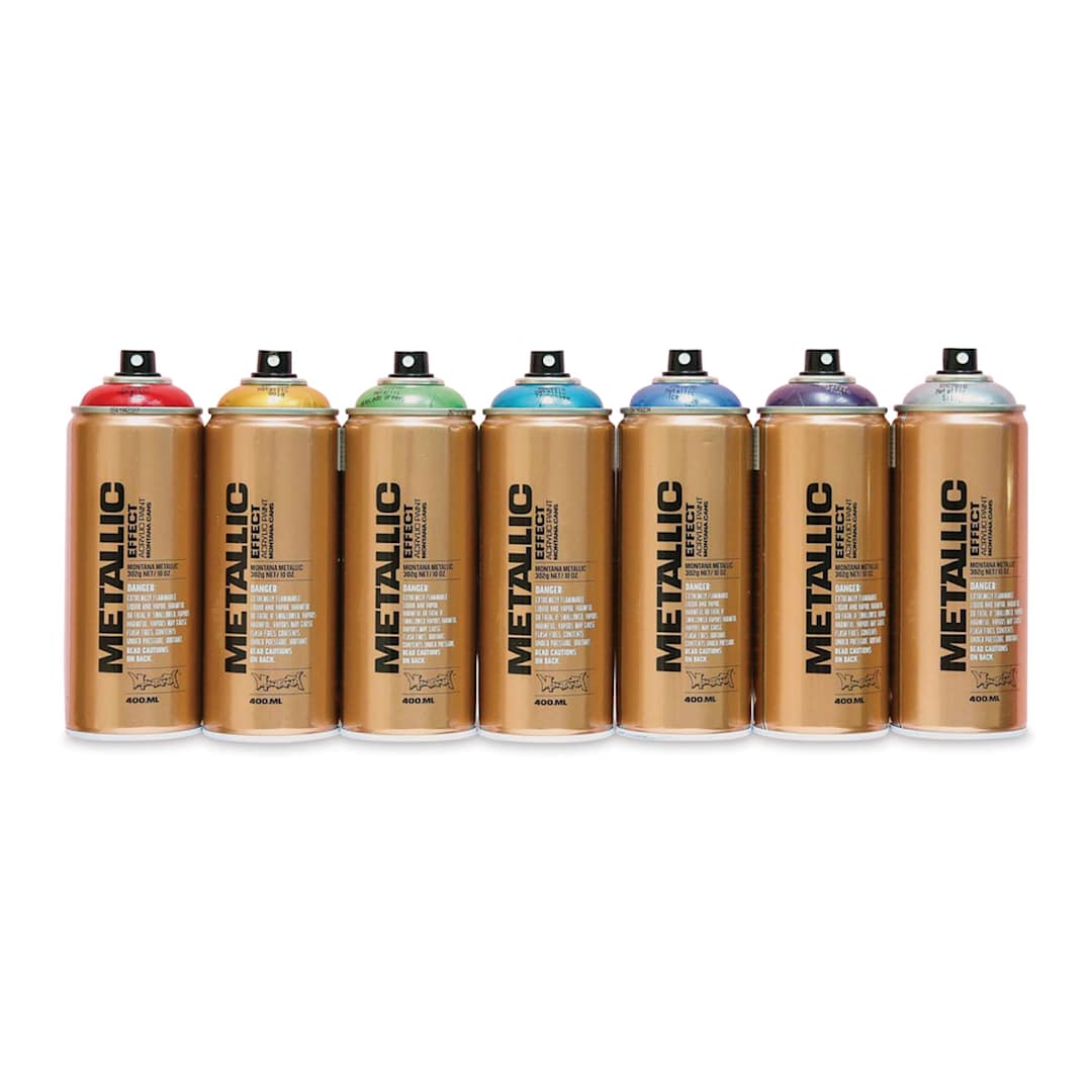 Open in modal - Montana Metallic Effect Spray Paints (Assorted colors)